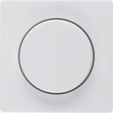 Hager Berker Q.1/Q.3 Élément de commande/appareil de commutation à Plaque centrale - 11376089