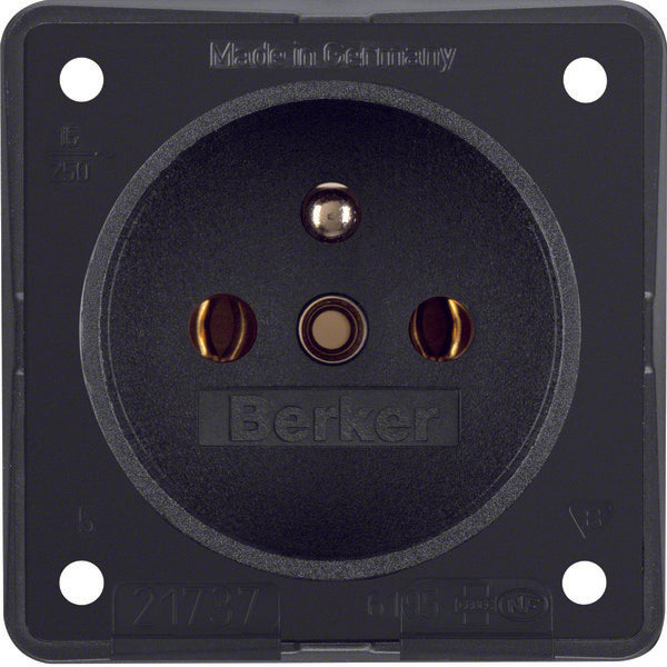 Hager Berker Integro Wall Outlet (WCD Switchgear) - 9619505