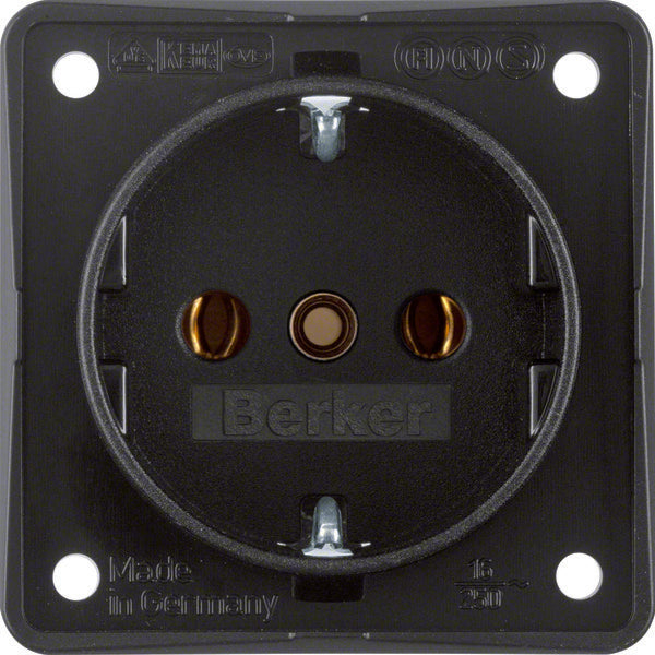 Hager Berker Integro Wall Outlet (WCD Switchgear) - 9418505