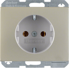 Hager Berker K.1/K.5 Wall Outlet (WCD Switchgear) - 47157004
