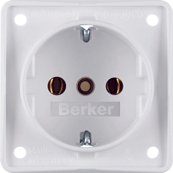 Hager Berker Integro Wall Outlet (WCD Switchgear) - 941852502