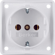 Hager Berker Integro Wall Outlet (WCD Switchgear) - 941852502