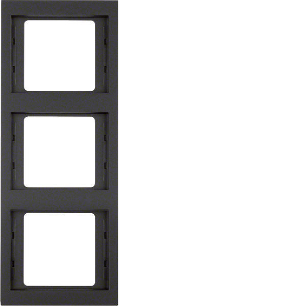 Hager Berker K.1 Cover Frame Switchgear - 13337006
