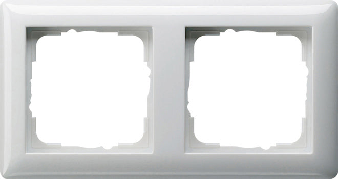 Gira Standard 55 Cadre de recouvrement Appareil de commutation standard - 021203 [2 pièces]