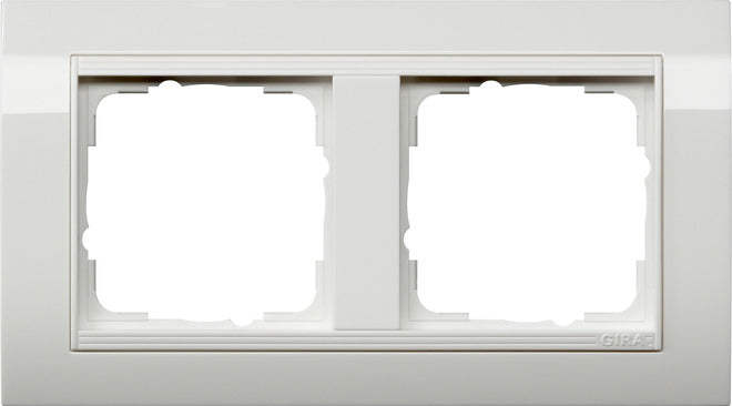 Gira Standard 55 Cadre de recouvrement Appareil de commutation standard - 0212023 [2 pièces]