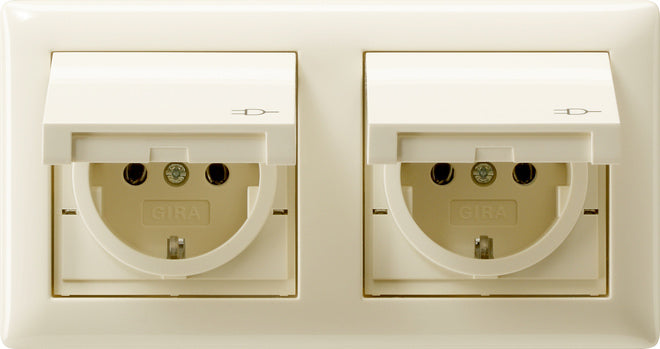 Gira Standard 55 Wall Socket Outlet (WCD Switchgear) - 115801