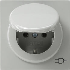 Prise de courant Murale Gira S-Color (appareillage WCD) - 045442
