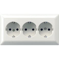 Jung AS500 Wall Outlet Box (WCD Switchgear) - AS523WW