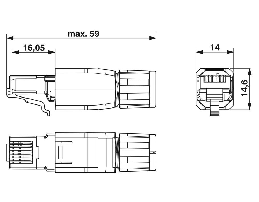 Phoenix Contact VS Modulaire Connecteur - 1656725