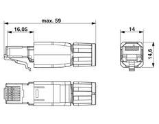 Phoenix Contact VS Modulaire Connecteur - 1656725