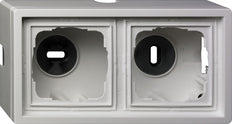 Gira F100 Surface Mount Box Flush-Mounted Switchgear - 0062112