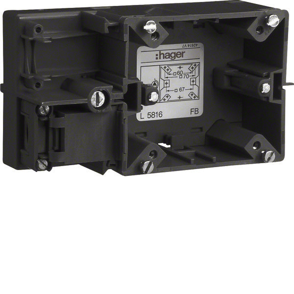 Hager Tehalit Mounting Box Wall Channel - L5816