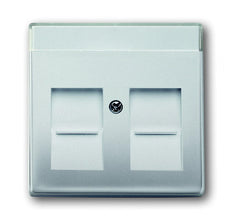 ABB Busch-Jaeger Plaque D'insertion D'appareillage En Acier Inoxydable Pur - 2CKA001710A3767