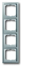 ABB Busch-Jaeger Pure Stainless Steel Cover Frame Switchgear - 2CKA001754A4320
