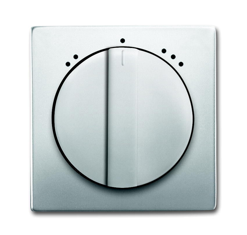 ABB Busch-Jaeger Pure Stainless Steel Control Element/Central Plate Switchgear - 2CKA001710A3771