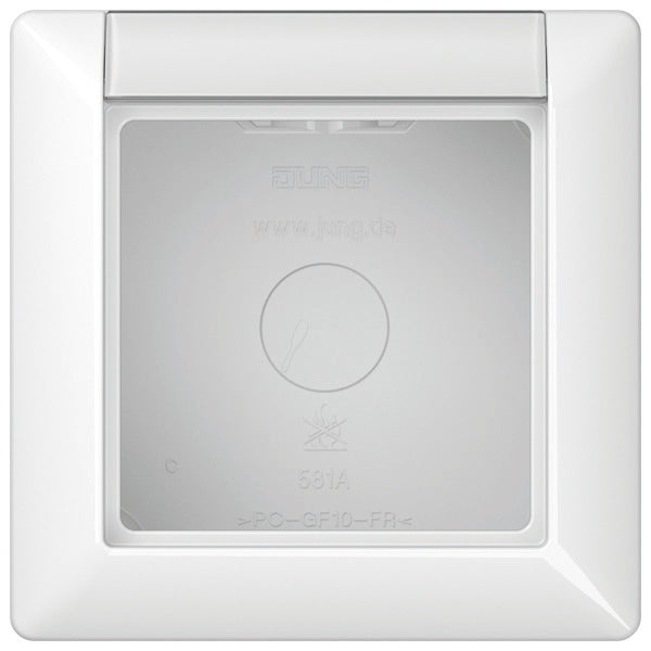 Jung AS500 Surface Mount Box Flush-Mounted Switchgear - AS581ANAWW