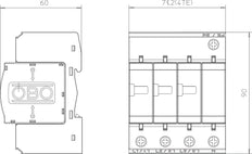 OBO V20 Mains Surge Protector - 5094656