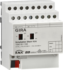 Système De Bus D'actionneurs De Commutation Gira KNX Sur Rail DIN - 104000