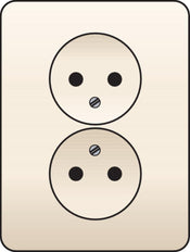 Niko Original Wall Outlet Box (WCD Switchgear) - 100-67410
