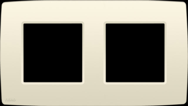 Niko Original Cover Frame Switchgear - 100-76800 [2 Pieces]