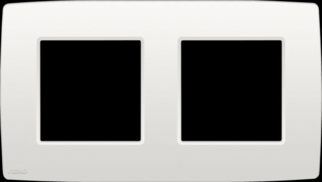 Niko Original Cover Frame Switchgear - 101-76800 [2 Pieces]