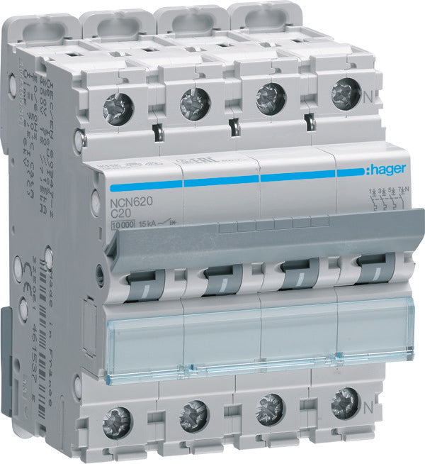 Disjoncteur NCN Hager - NCN620