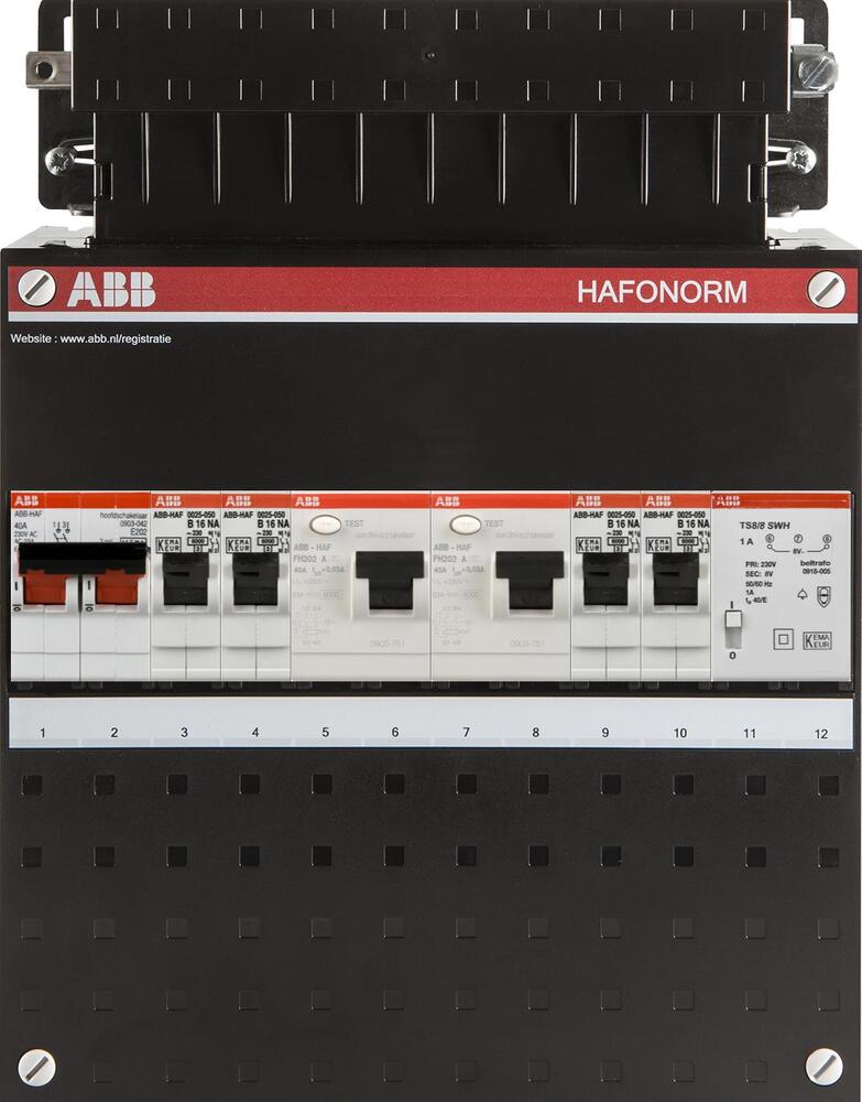 Armoire d'installation ABB Hafonorm - 1SPF006907F0124