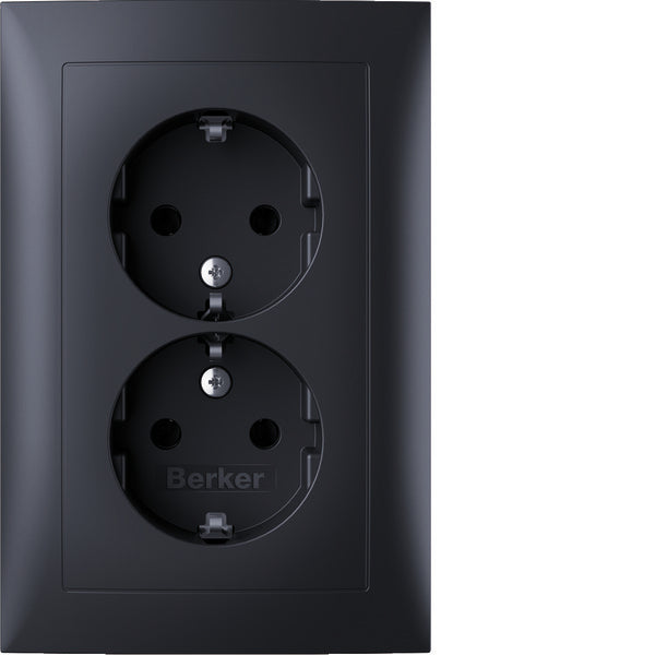 Hager Berker S.1 Wall Outlet (WCD Switchgear) - 47721606