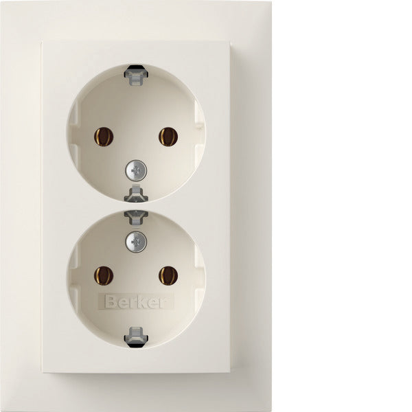 Hager Berker S.1 Wall Outlet (WCD Switchgear) - 47741909