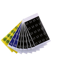 Weidmuller Printed labels Text strip sheet - 1707350005 [10 Pieces]