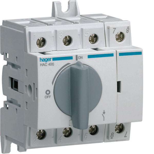 Hager HAC Switch-Disconnector - HAC406