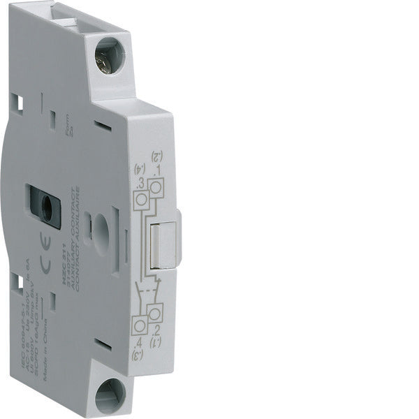 Hager Load break Switch Auxiliary Contact Block - HZC311