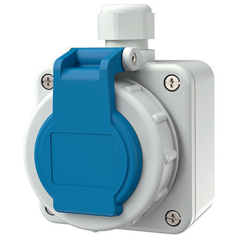 Mennekes Prise Murale Schuko (appareillage WCD) - 10863