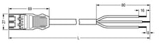Wago Winsta Midi Cordon De Raccordement Installation De Bâtiment Ajustable - 771-9993/3206-301