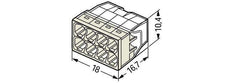 Wago 2273 Connecteur de Fil - 2273-208 [50 Pièces]