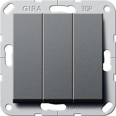 Bouton-poussoir Gira System 55 - 284428