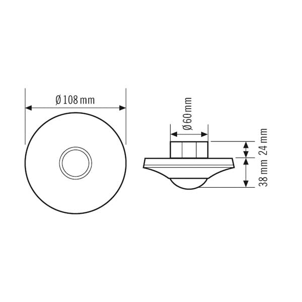 ESYLUX Motion Detector Bus System - EP10428210