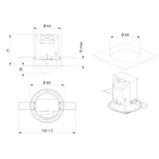 Interrupteur De Mouvement BEG Luxomat (complet) - 92565