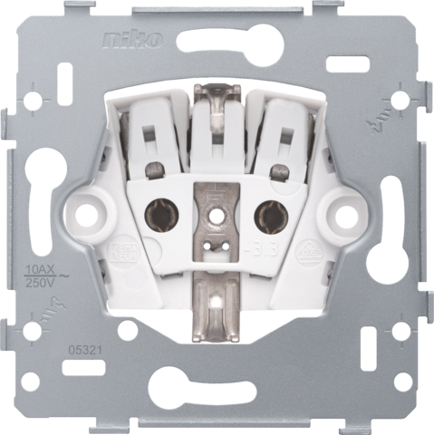 Niko Basic Element Wall Socket Outlet (WCD Switchgear) - 170-34400 [2 Pièces]