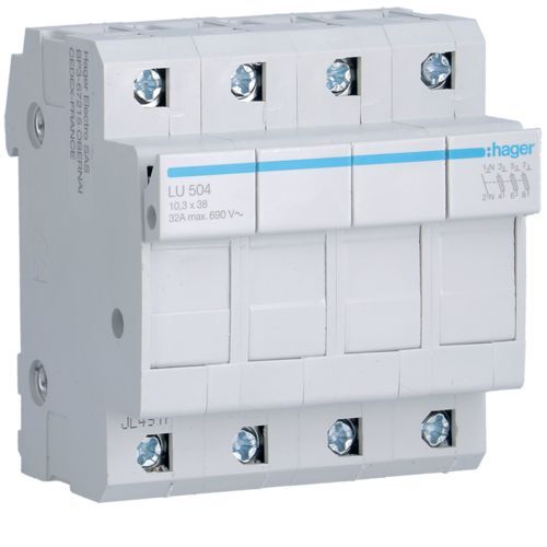 Hager LU Cartridge Load Disconnector - LU504