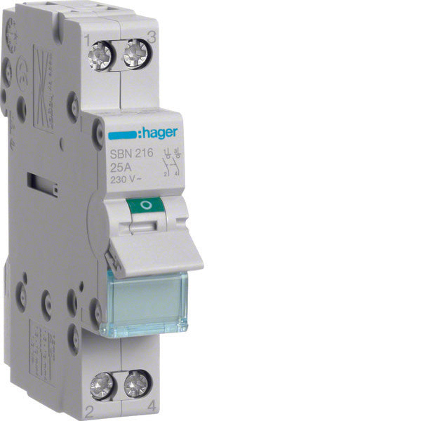 Hager SBN Interrupteur encastré Modulaire - SBN216
