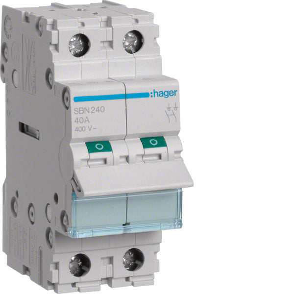 Hager SBN Interrupteur encastré Modulaire - SBN240