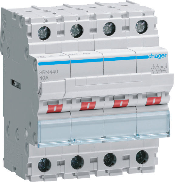 Hager SBN Interrupteur encastré Modulaire - SBN440