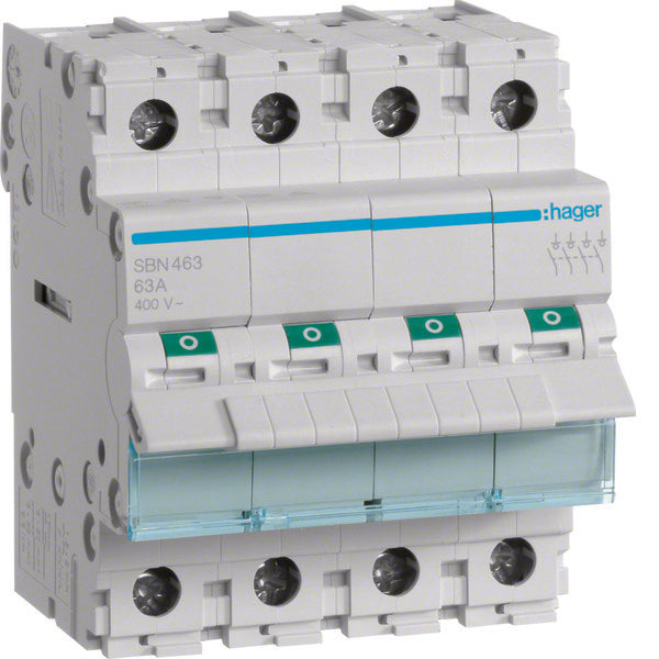 Hager SBN Interrupteur encastré Modulaire - SBN463