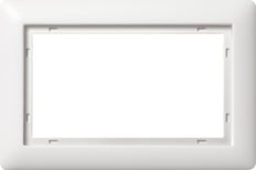 Gira Standard 55 Cadre de recouvrement Appareil de commutation standard - 100104 [2 pièces]