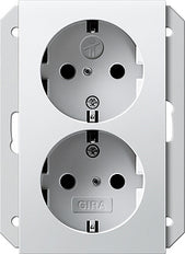 Gira System 55 Wall Socket Outlet (WCD Switchgear) - 273503