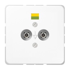 Jung CD500 Potential Equalization Socket Outlet - CD565-2NWW