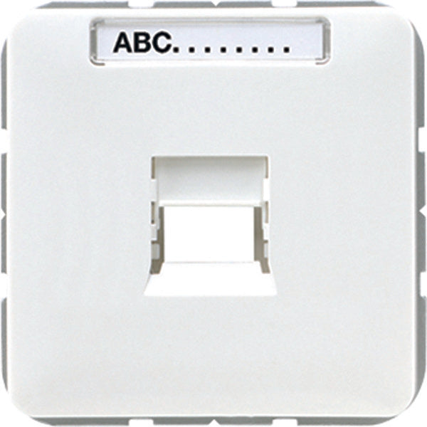 Jung CD500 Plaque D'insertion Commutateur - CD569-1WEWW