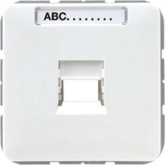 Jung CD500 Plaque D'insertion Commutateur - CD569-1WEWW