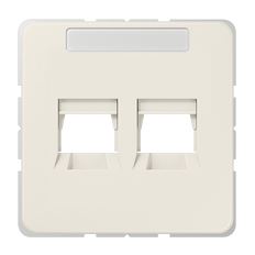 Jung CD500 Plaque D'insertion Commutateur - 569-2WE